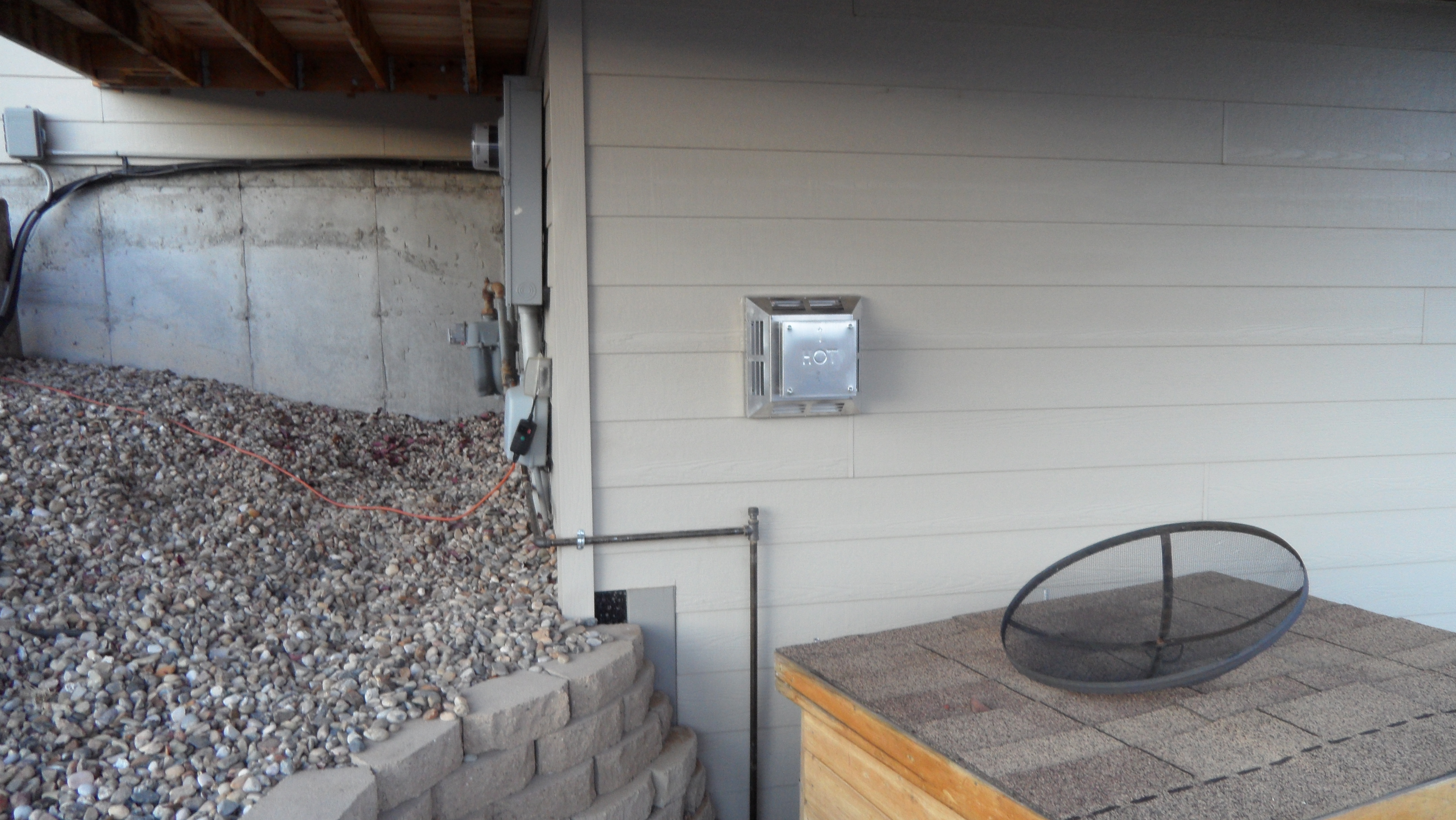 Our Work Out Door Gas Fireplace Cap